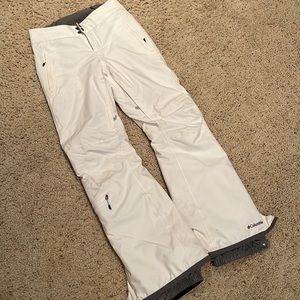 Columbia Omni heat pants -white